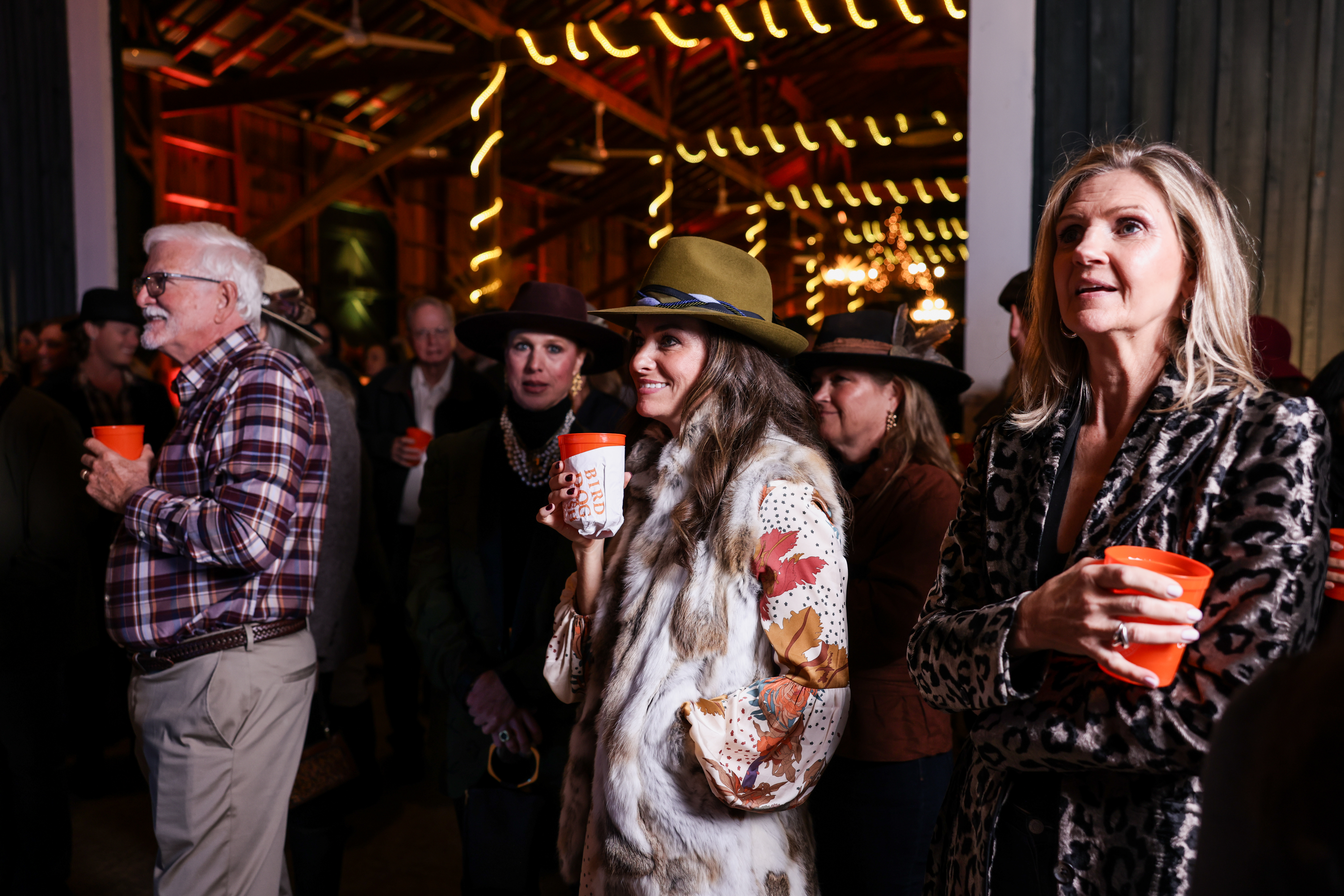 Attendees enjoying an outdoor festival organized by the Thomasville Center for the Arts.